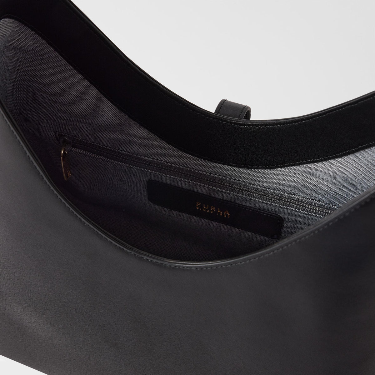 Furla Goccia Shoulder Bag M Nero - Furla