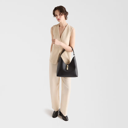 Furla Goccia Shoulder Bag M Nero - Furla