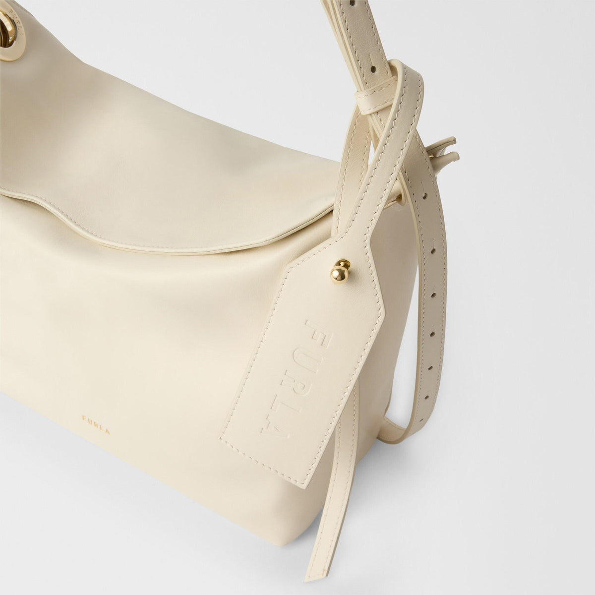Furla Ginevra Shoulder Bag M Panna - Furla