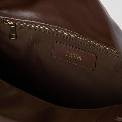 Furla Ginevra Shoulder Bag L Espresso - Furla