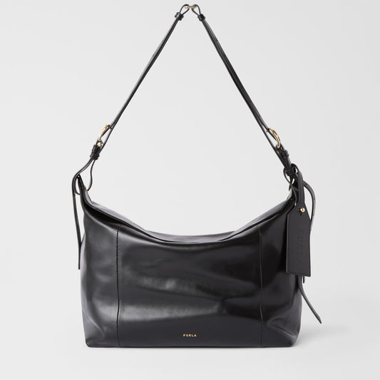 Furla Ginevra Shoulder Bag L Nero - Furla