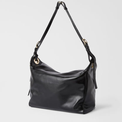 Furla Ginevra Shoulder Bag L Nero - Furla