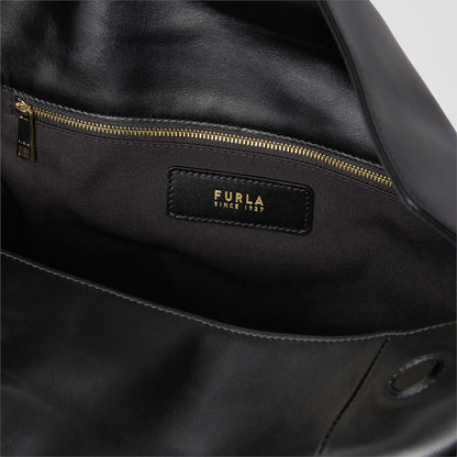 Furla Ginevra Shoulder Bag L Nero - Furla