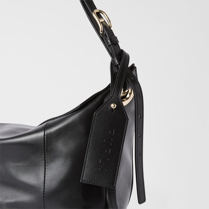 Furla Ginevra Shoulder Bag L Nero - Furla