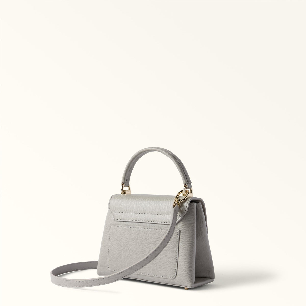 Furla 1927 Top Handle MINI Stone Gray - Furla