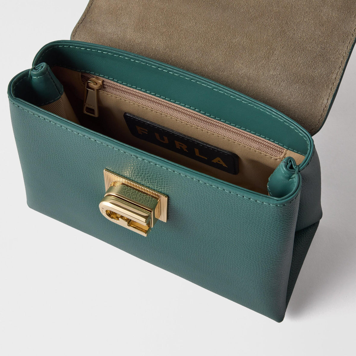 Furla 1927 Top Handle MINI Edera Green - Furla