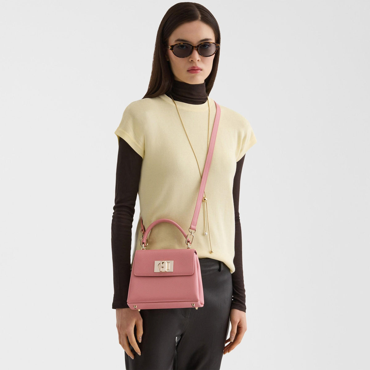 Furla 1927 Top Handle MINI Rosewood - Furla