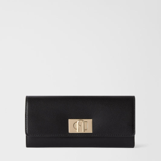 Furla 1927 Continental Wallet XL Nero - Furla