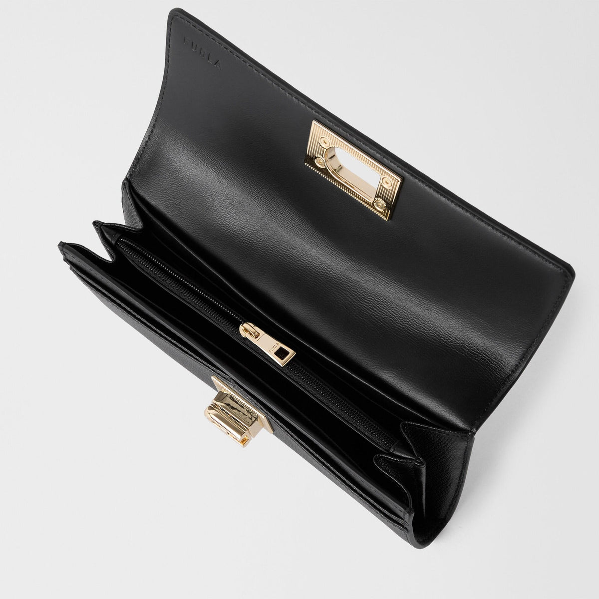 Furla 1927 Continental Wallet XL Nero - Furla