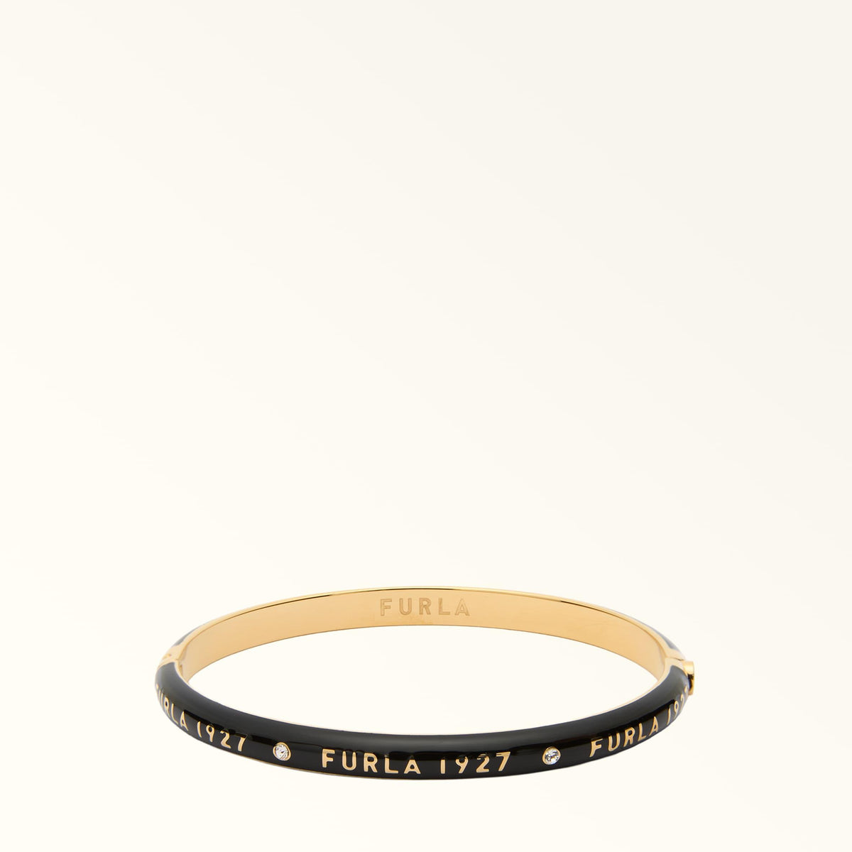 Furla 1927 Bangle Nero+Color Oro - Furla