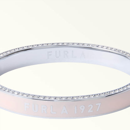 Furla 1927 Bangle Dusty Pink+Color Argento+Color Crystal - Furla