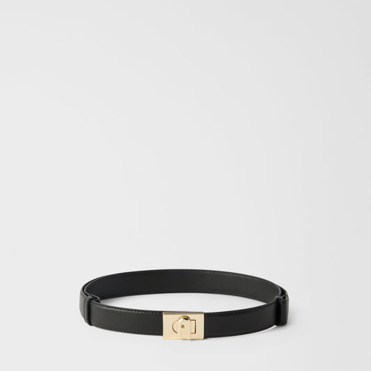 Furla 1927 Adjustable Belt Nero - Furla