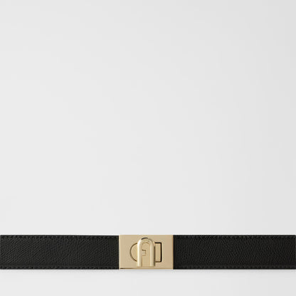 Furla 1927 Adjustable Belt Nero - Furla