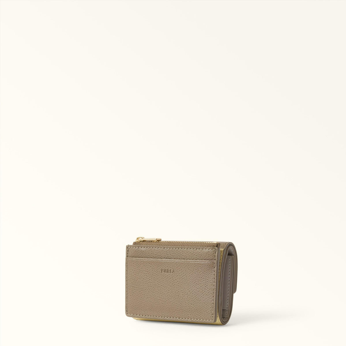 Furla Iride Compact Wallet S Muddy Gray+Cremino - Furla