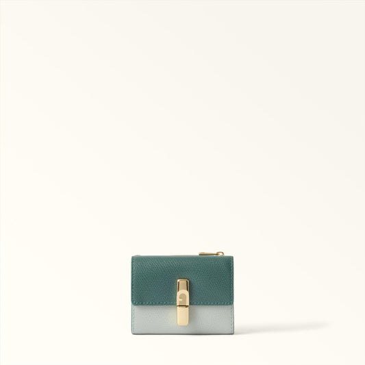 Furla Iride Compact Wallet S Edera Green+Nebbia Gray - Furla