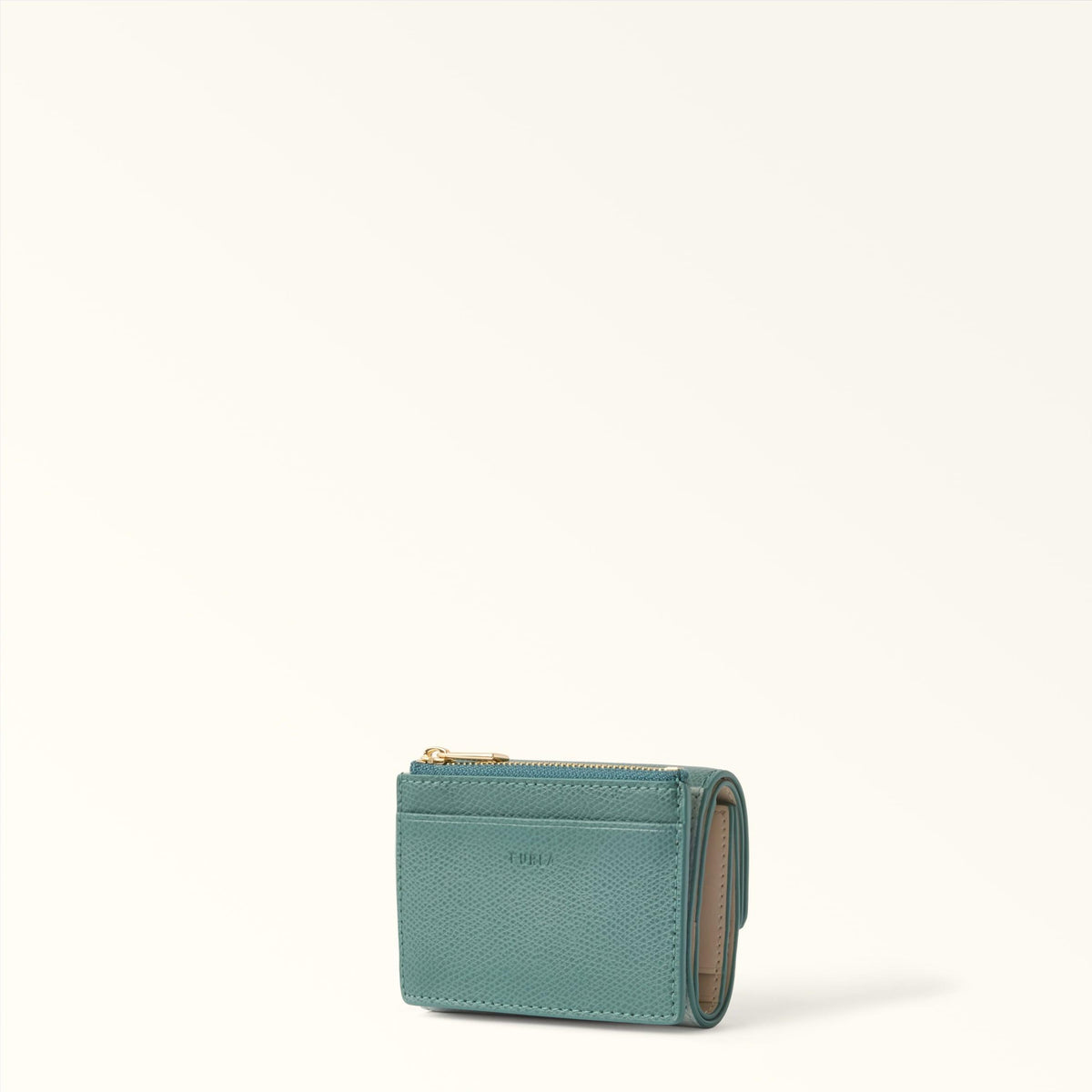 Furla Iride Compact Wallet S Edera Green+Nebbia Gray - Furla