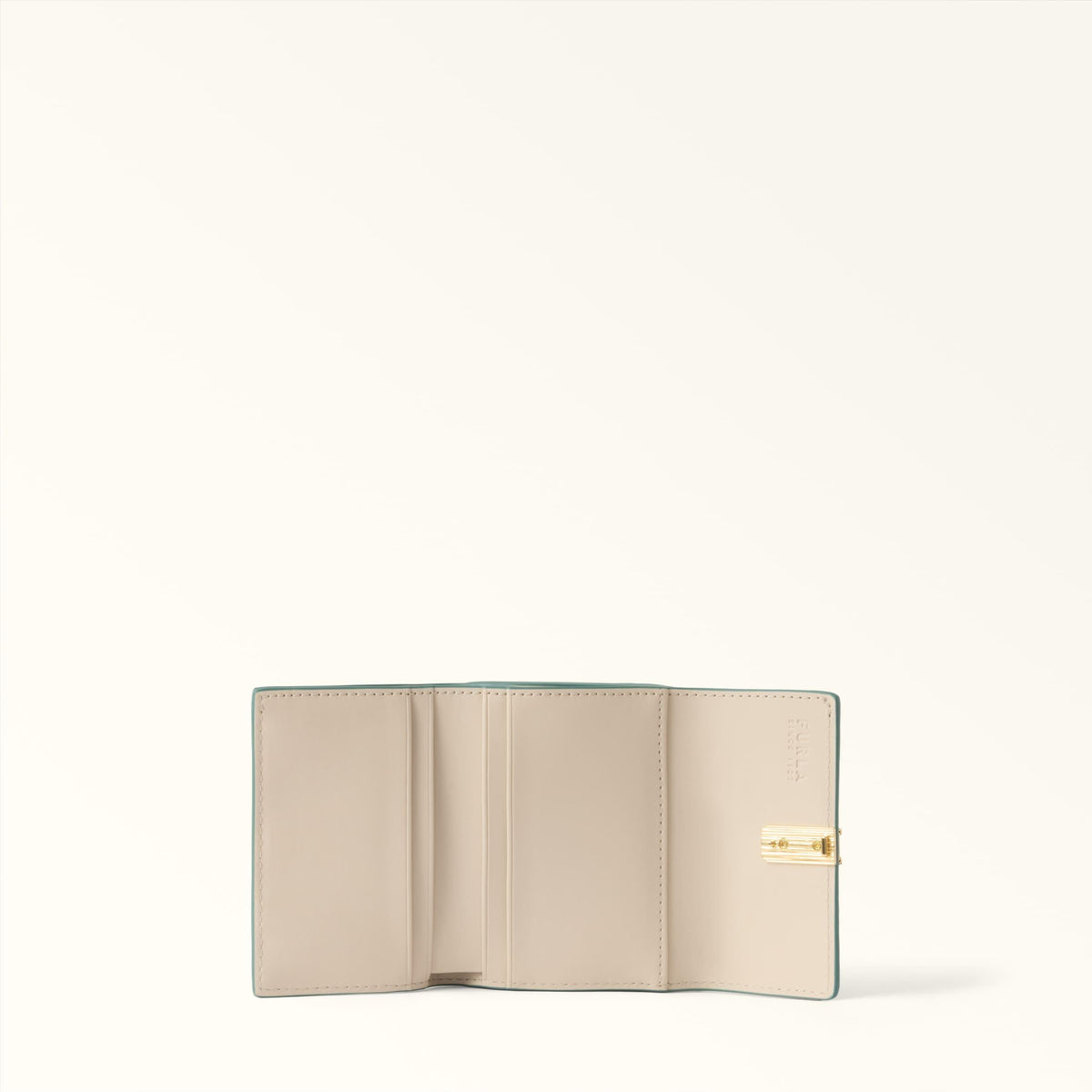 Furla Iride Compact Wallet S Edera Green+Nebbia Gray - Furla