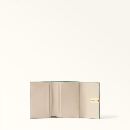 Furla Iride Compact Wallet S Edera Green+Nebbia Gray - Furla