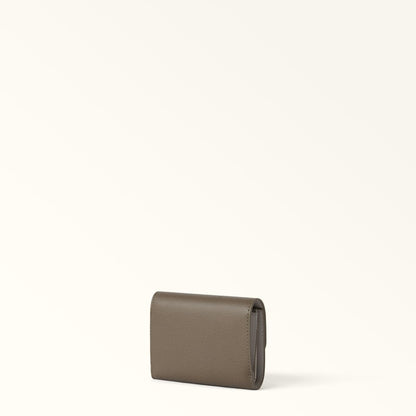 Furla Iride Compact Wallet S Muddy Gray+Cremino - Furla