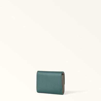 Furla Iride Compact Wallet S Edera Green+Nebbia Gray - Furla