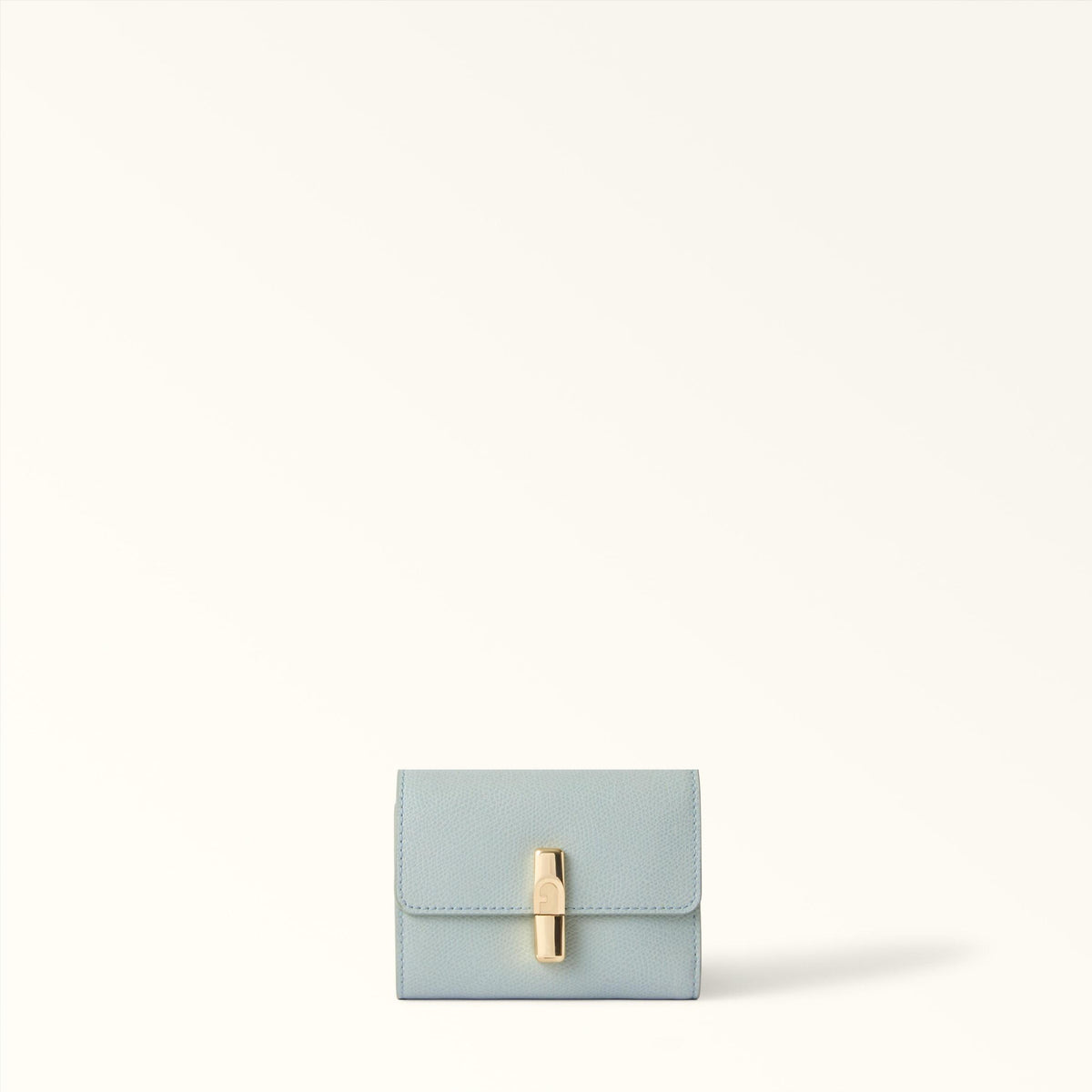 Furla Iride Compact Wallet S Nebbia Gray+Panna Int. - Furla