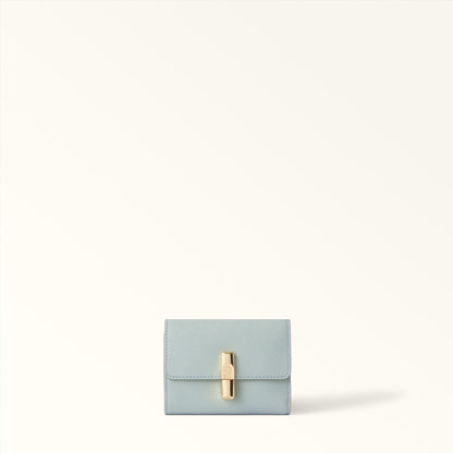 Furla Iride Compact Wallet S Nebbia Gray+Panna Int. - Furla