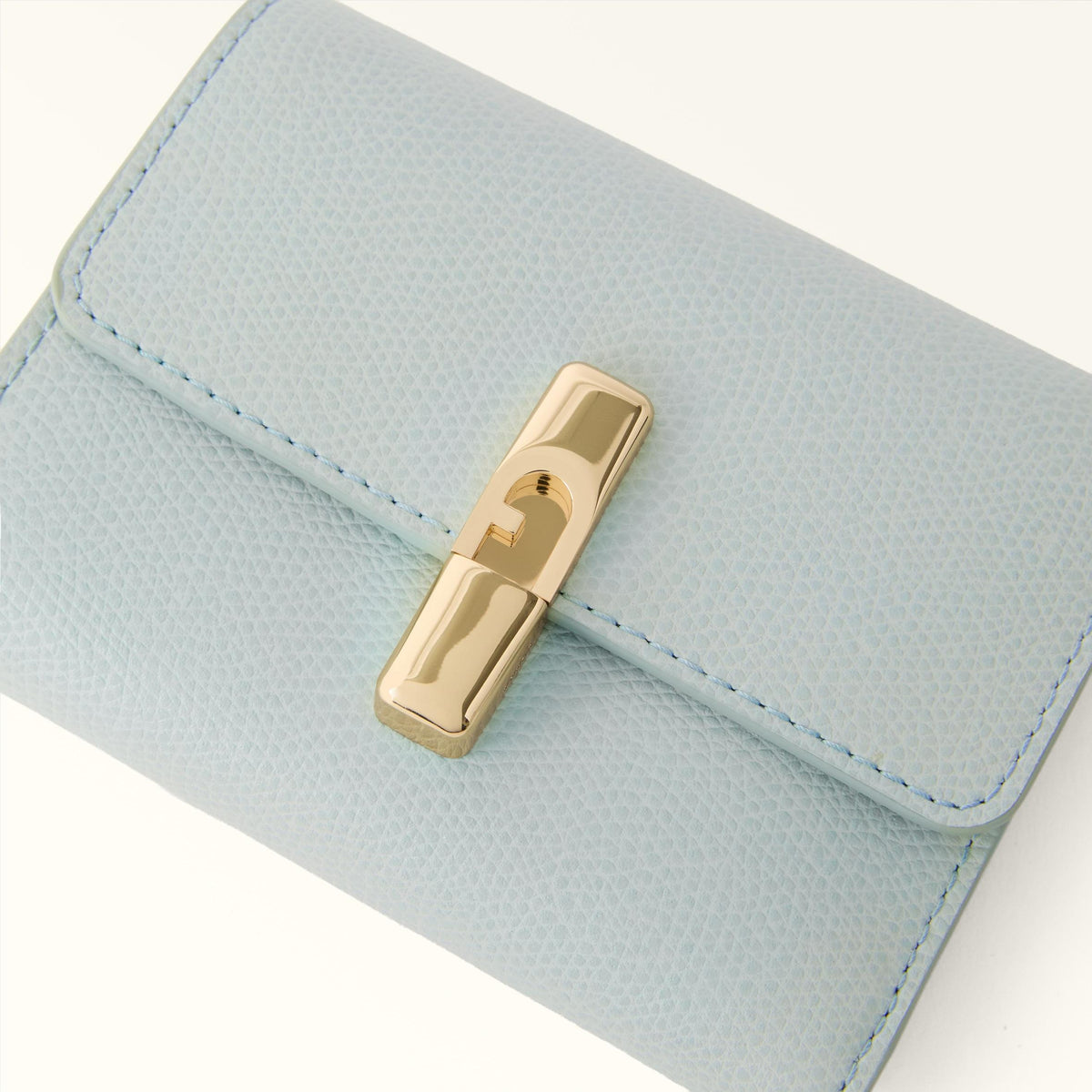 Furla Iride Compact Wallet S Nebbia Gray+Panna Int. - Furla