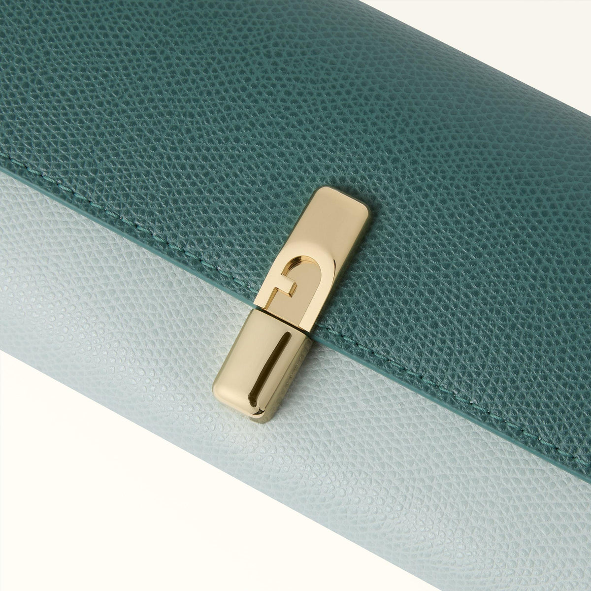 Furla Iride Continental Wallet XL Edera Green+Nebbia Gray - Furla