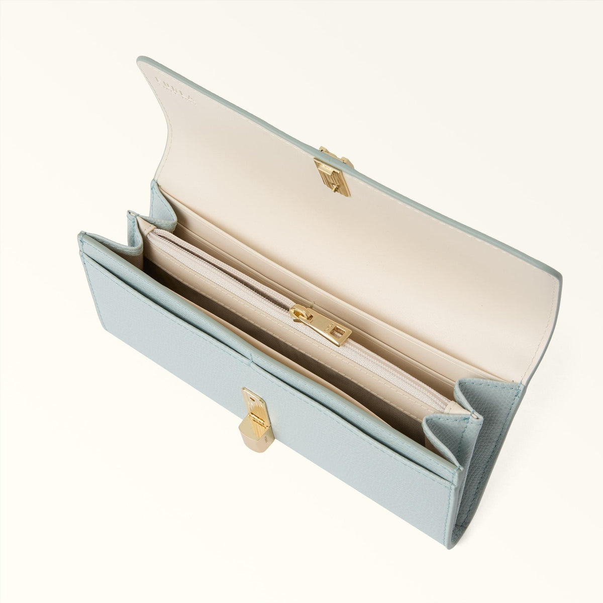 Furla Iride Continental Wallet XL Nebbia Gray+Panna Int. - Furla