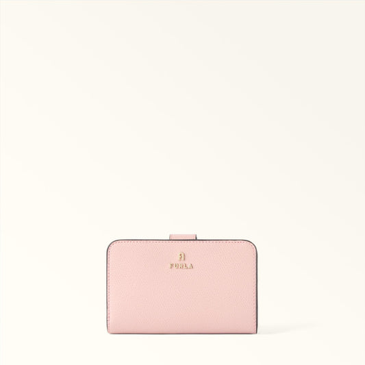 Furla Camelia Compact Wallet M Cloudy Pink+Butter Int. - Furla