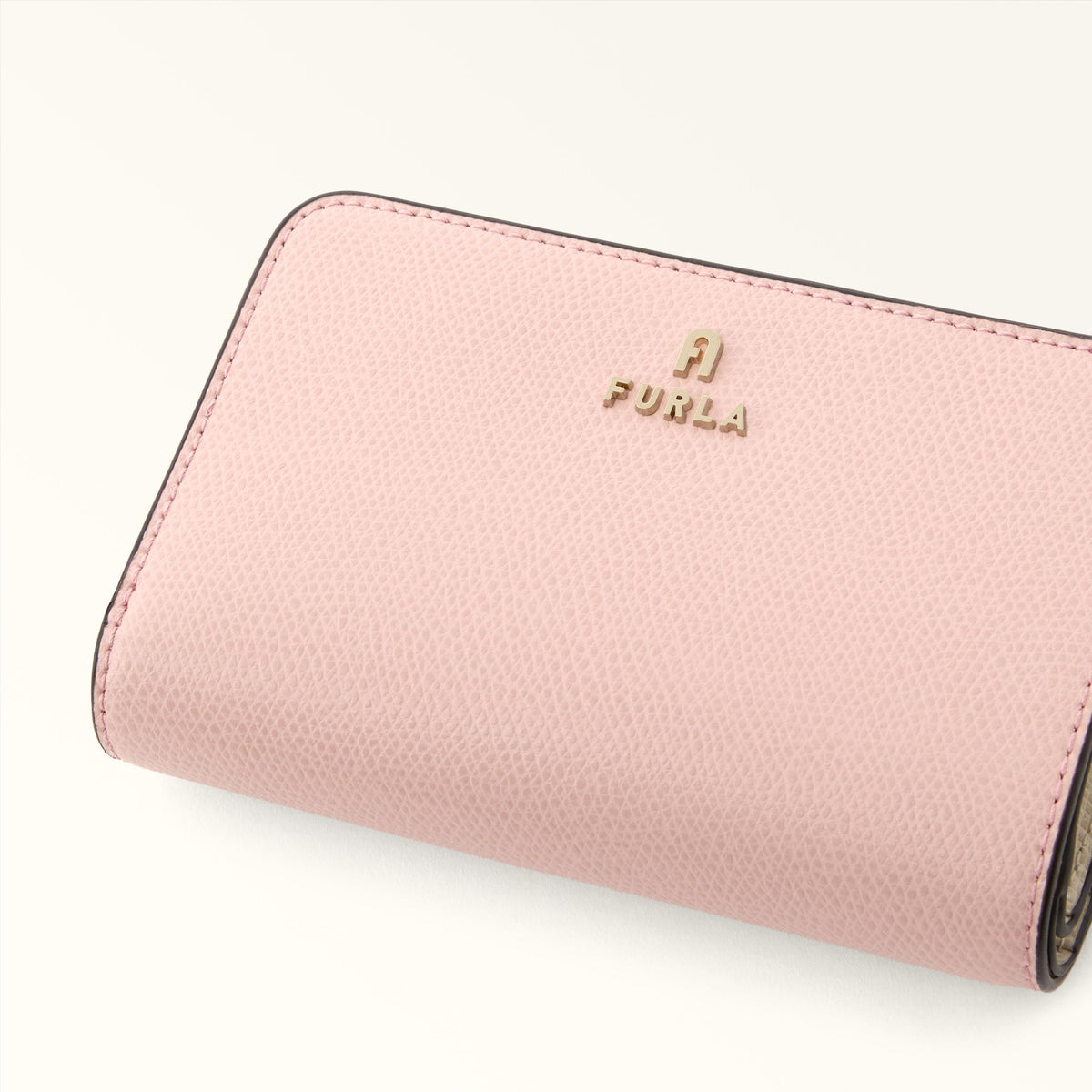 Furla Camelia Compact Wallet M Cloudy Pink+Butter Int. - Furla