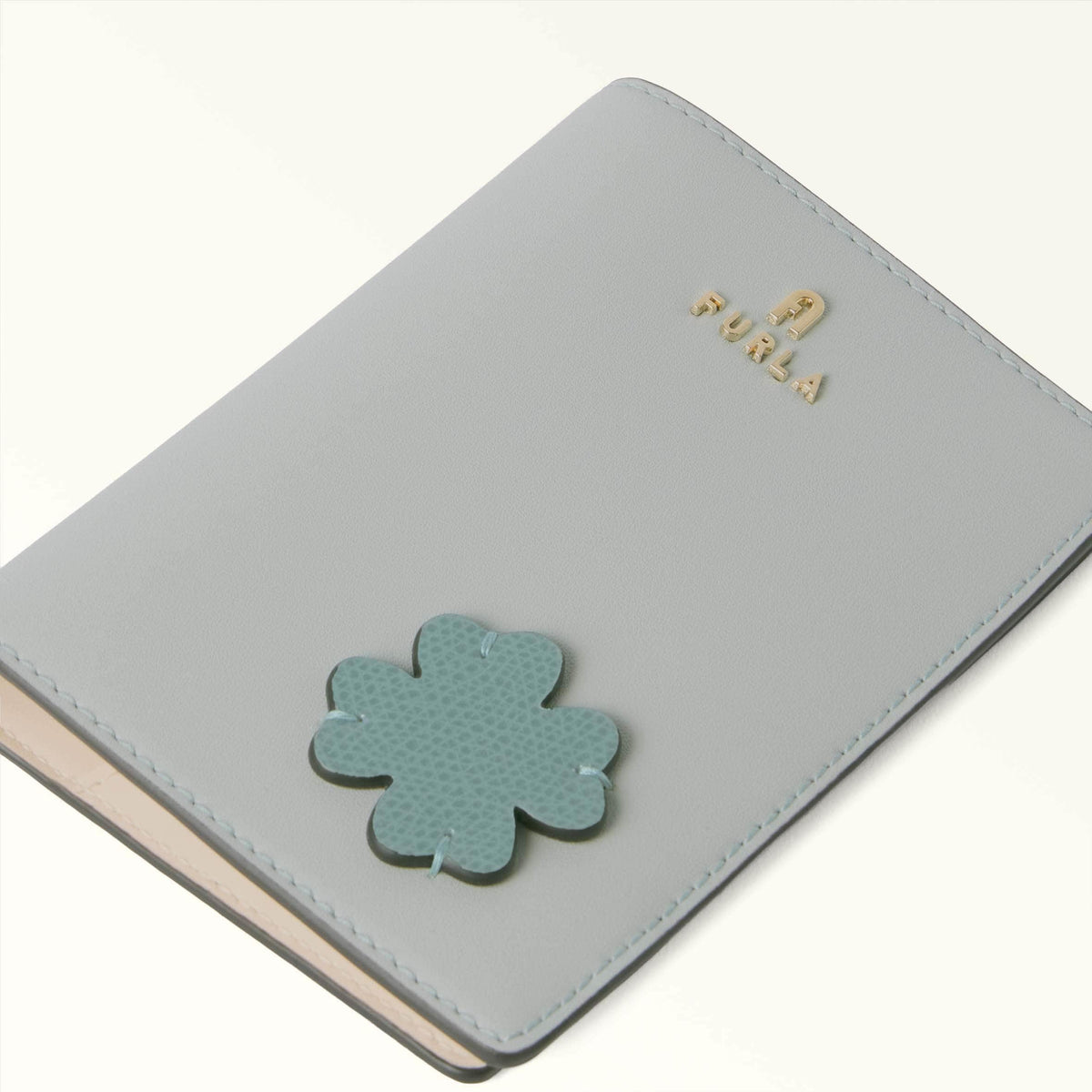 Furla Camelia Passport Holder S Toni Nebbia Gray - Furla