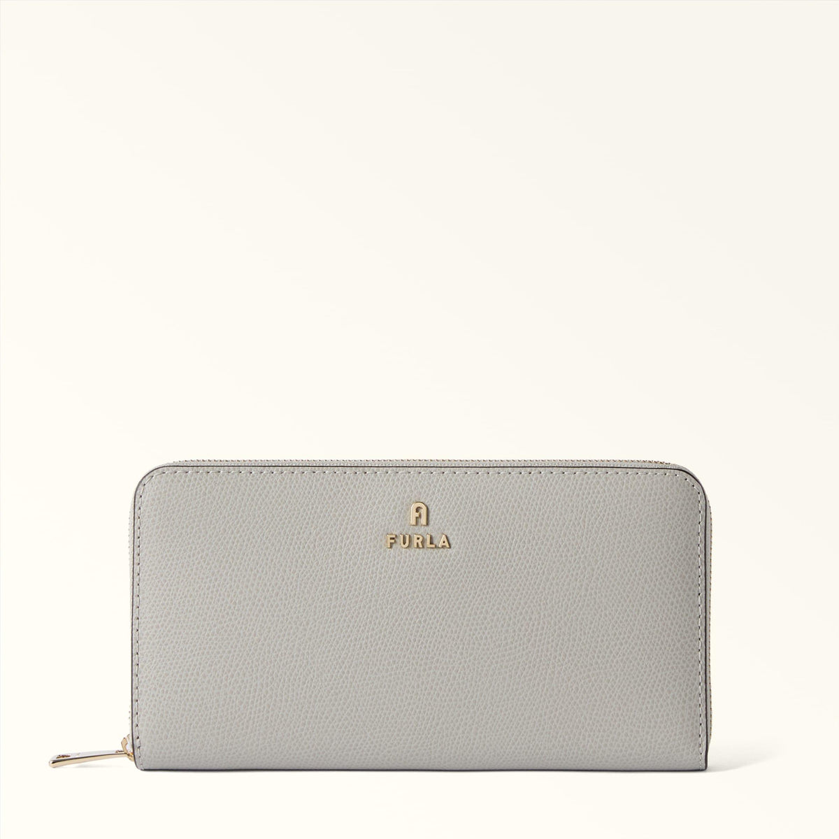 Furla Camelia Zip Around XL Stone Gray+Cremino Int. - Furla