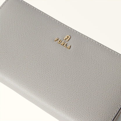Furla Camelia Zip Around XL Stone Gray+Cremino Int. - Furla