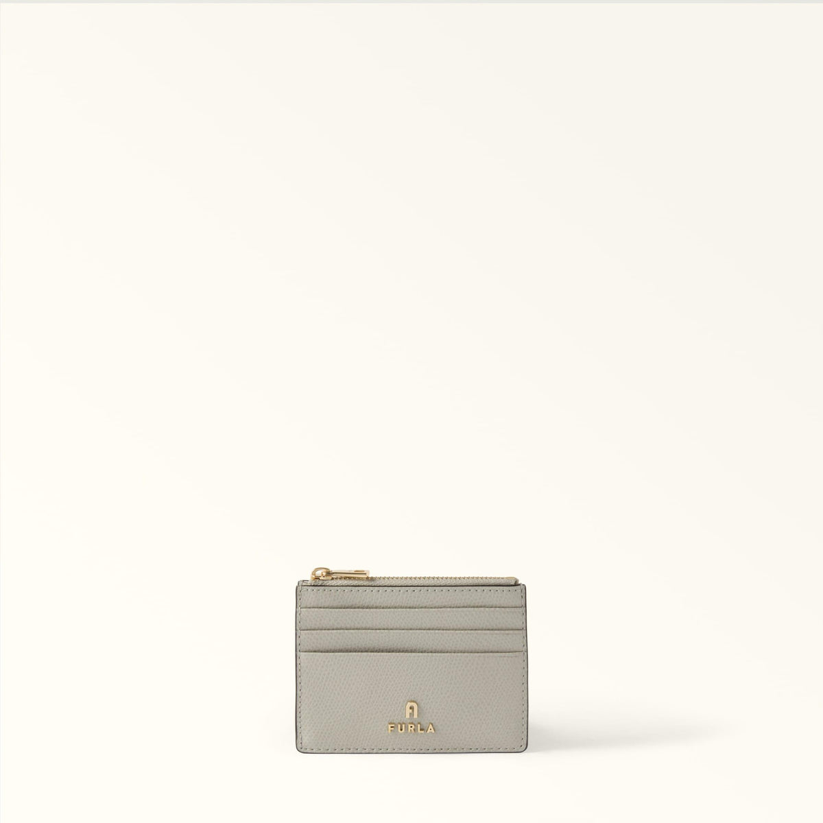Furla Camelia Card Case S Stone Gray - Furla