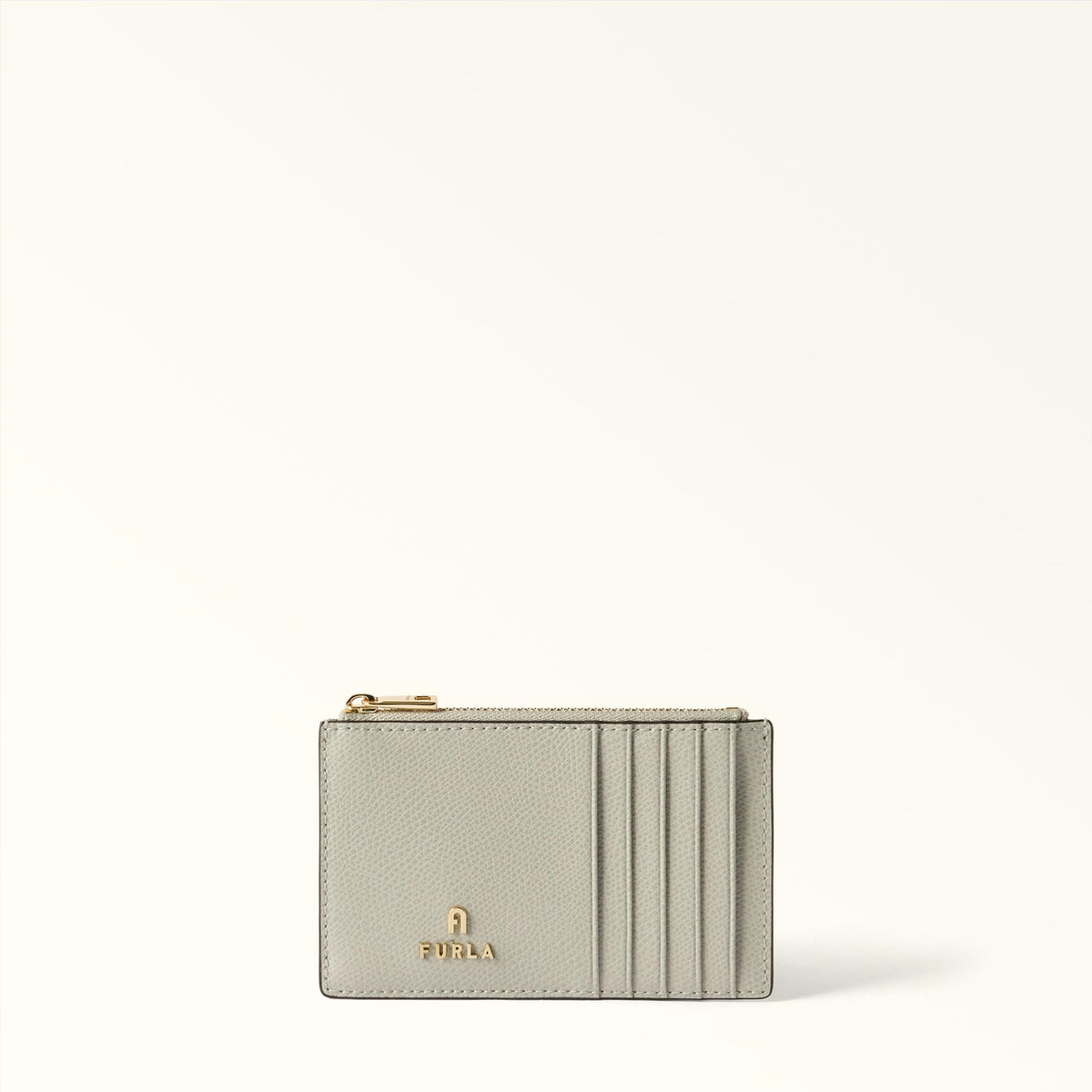 Furla Camelia Card Case M Stone Gray - Furla