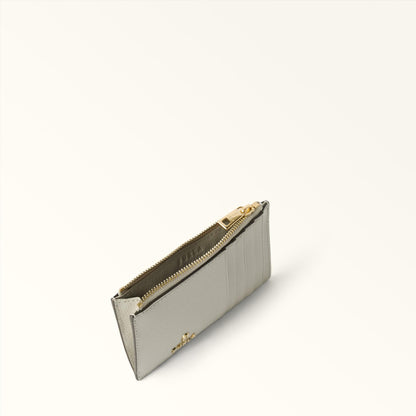 Furla Camelia Card Case M Stone Gray - Furla