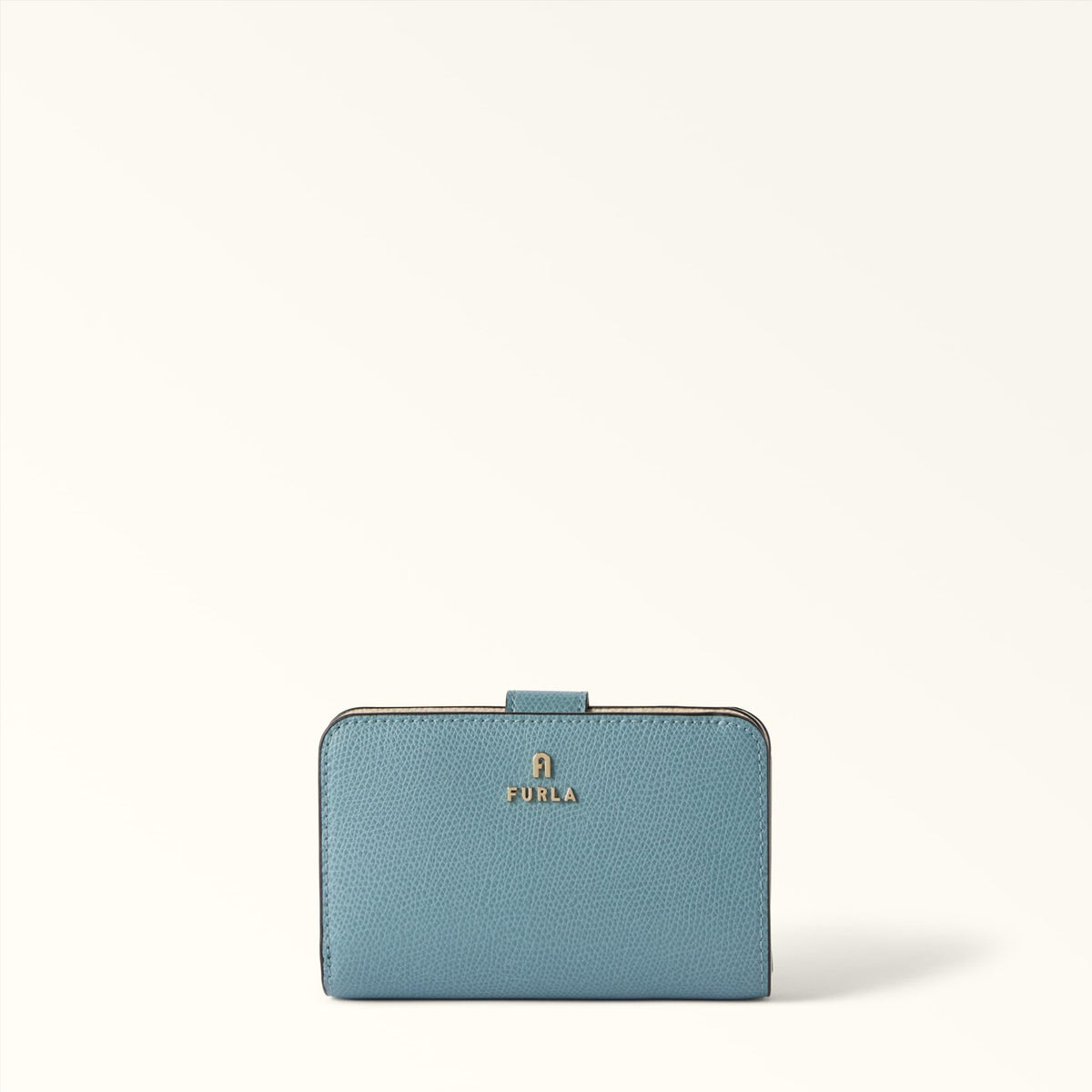Furla Camelia Compact Wallet M Cloud Blue+Butter Int. - Furla