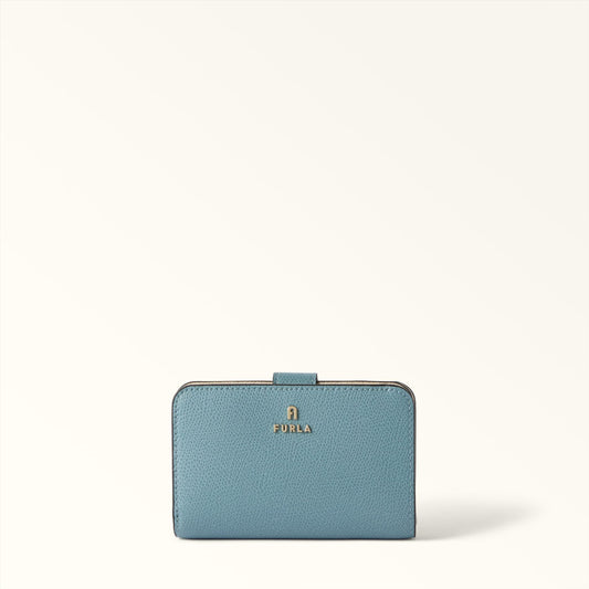 Furla Camelia Compact Wallet M Cloud Blue+Butter Int. - Furla
