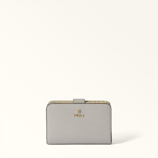 Furla Camelia Compact Wallet M Stone Gray+Cremino Int. - Furla