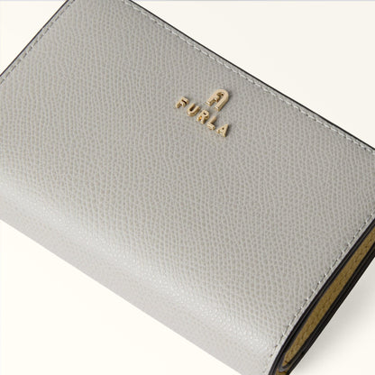 Furla Camelia Compact Wallet M Stone Gray+Cremino Int. - Furla