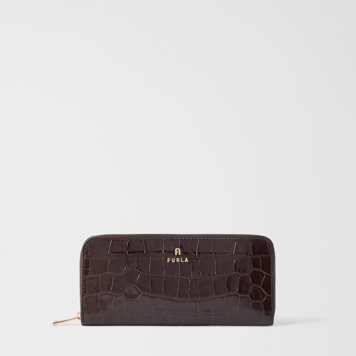 Furla Camelia Zip Around L Cioccolato - Furla