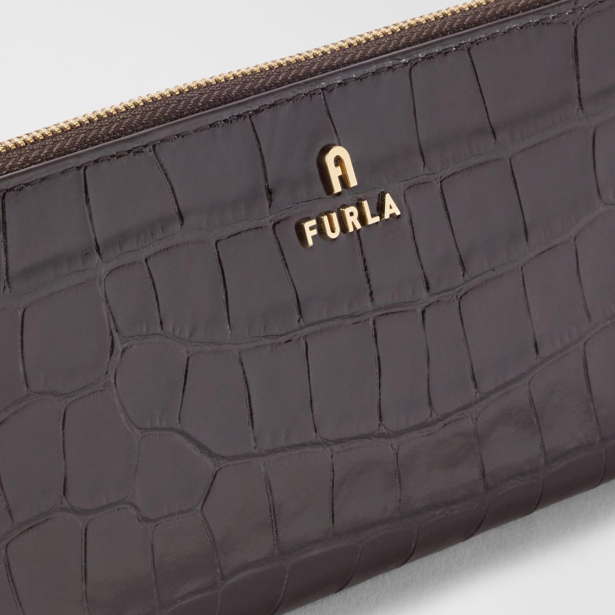 Furla Camelia Zip Around L Cioccolato - Furla