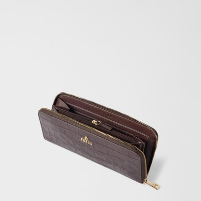 Furla Camelia Zip Around L Cioccolato - Furla