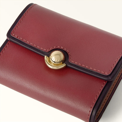 Furla Sfera Compact Wallet S Red Apple+Winter Bloom - Furla