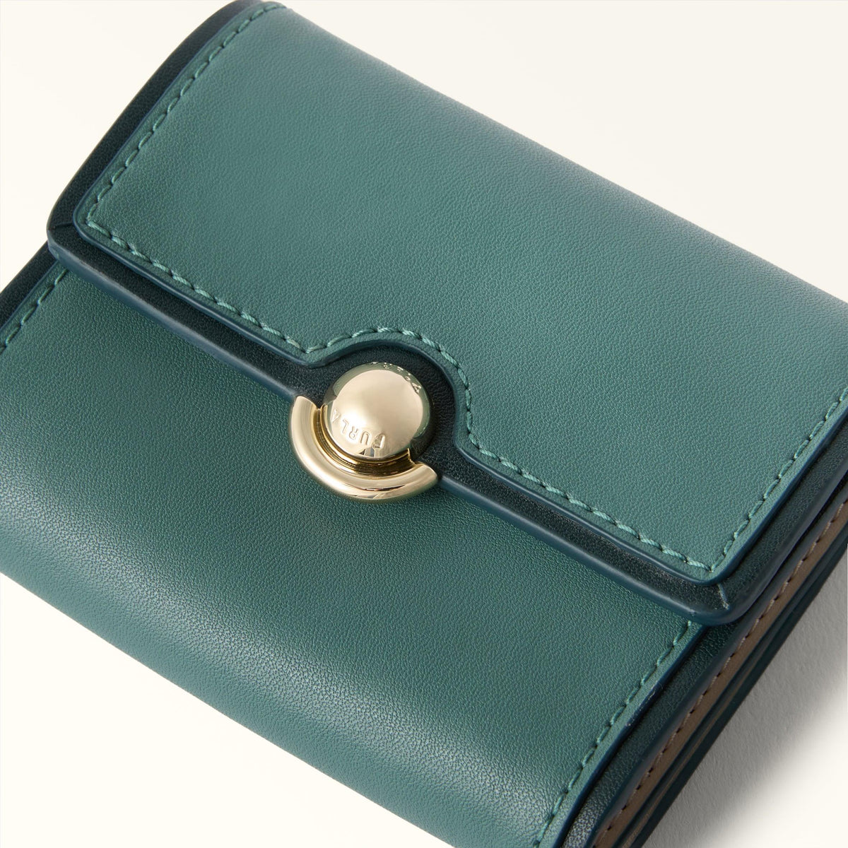 Furla Sfera Compact Wallet S Edera Green+Dark Forest - Furla