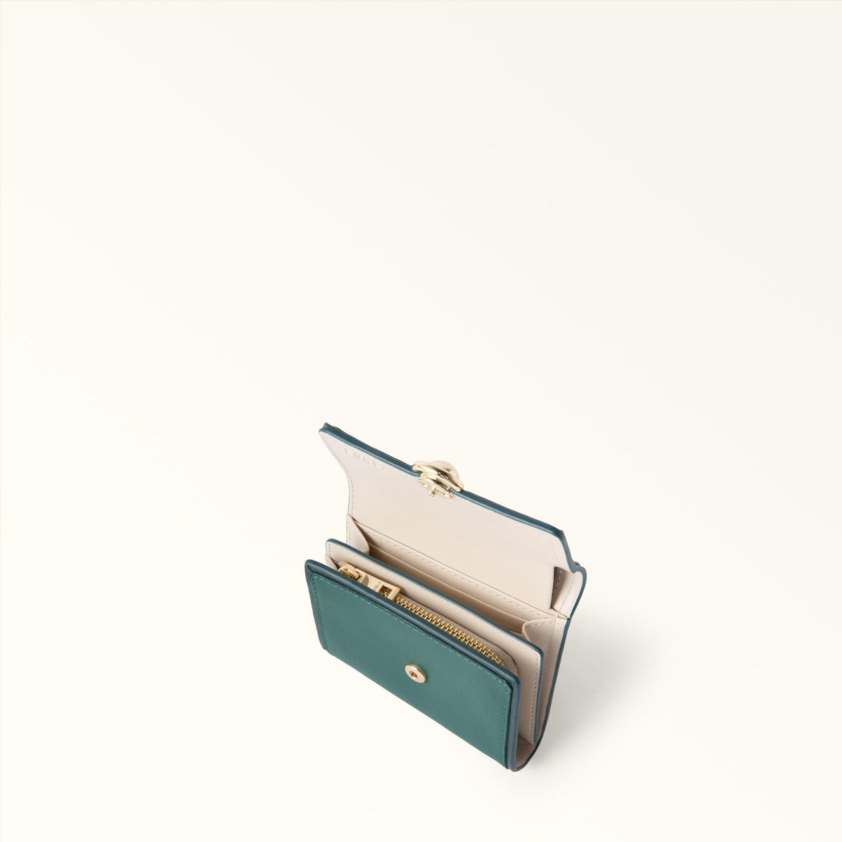 Furla Sfera Compact Wallet S Edera Green+Dark Forest - Furla