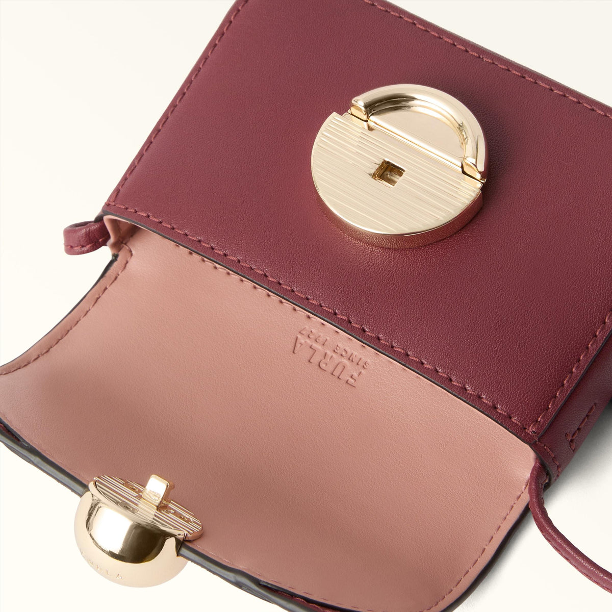 Furla Sfera Coin Case S Red Apple+Cloudy Pink Int. - Furla