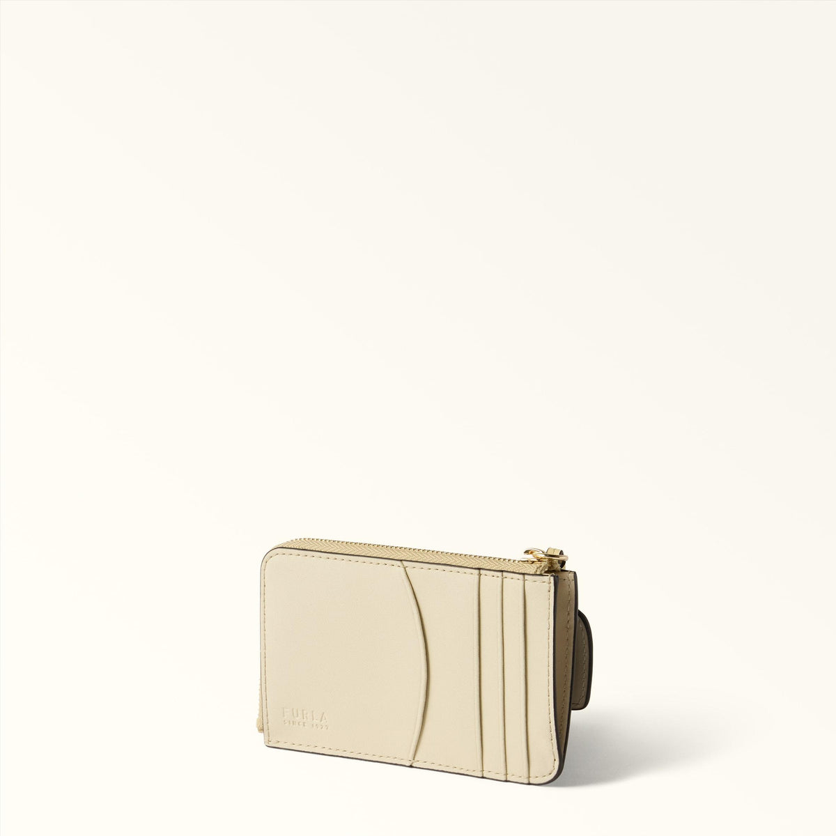 Furla Sfera Card Case M Cremino+Muddy Gray+Butter - Furla