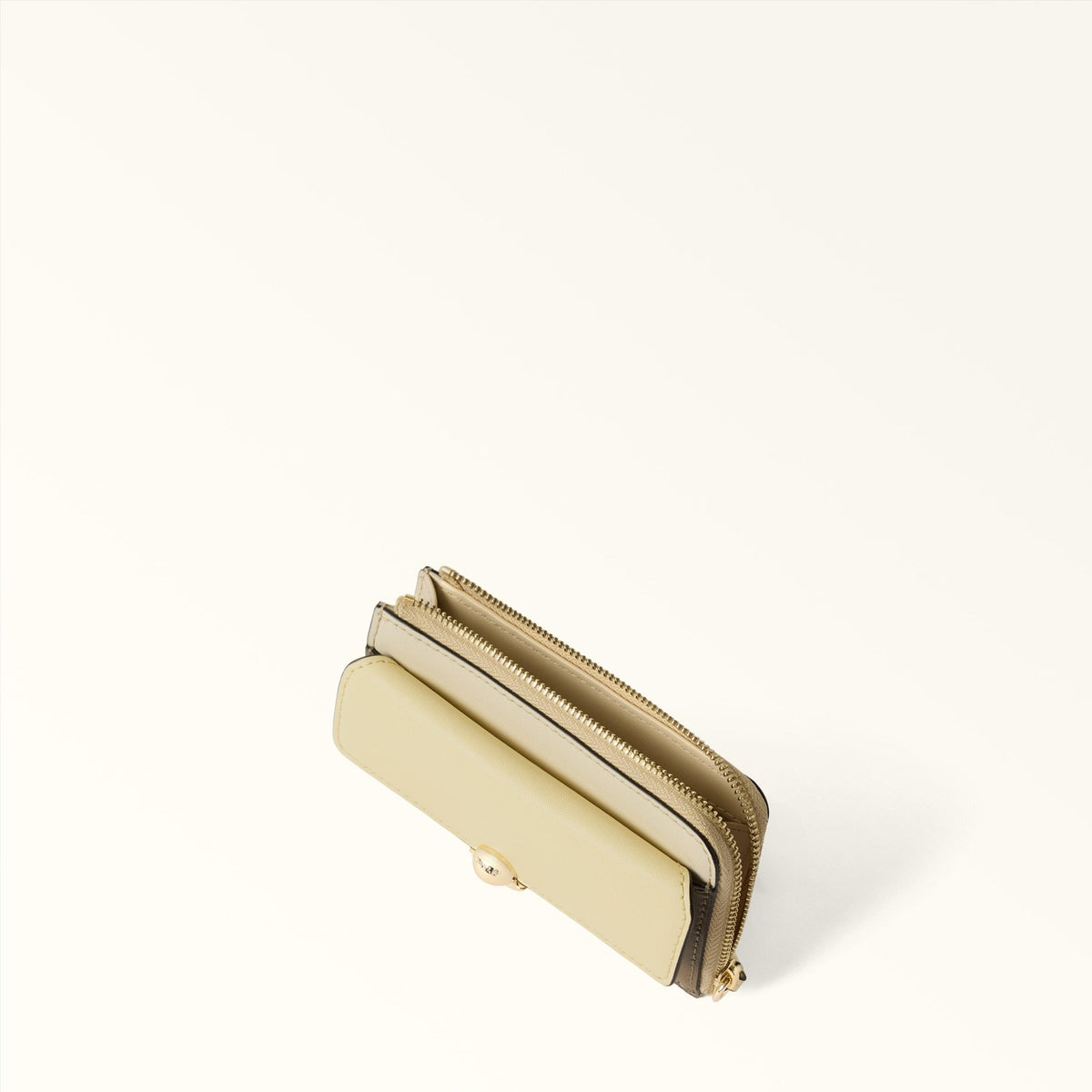 Furla Sfera Card Case M Cremino+Muddy Gray+Butter - Furla